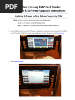 EMV Card Reader Upgrade Kit Instructions