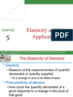 CH 5 Elasticity and Its Application