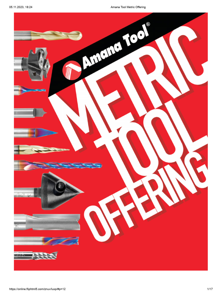 Amana Tool Metric Offering PDF
