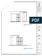 Tampak Depan - Rumah Pompa Dan GWT: Skala 1:50