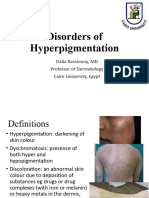 Disorders of Hyperpigmentation Handout