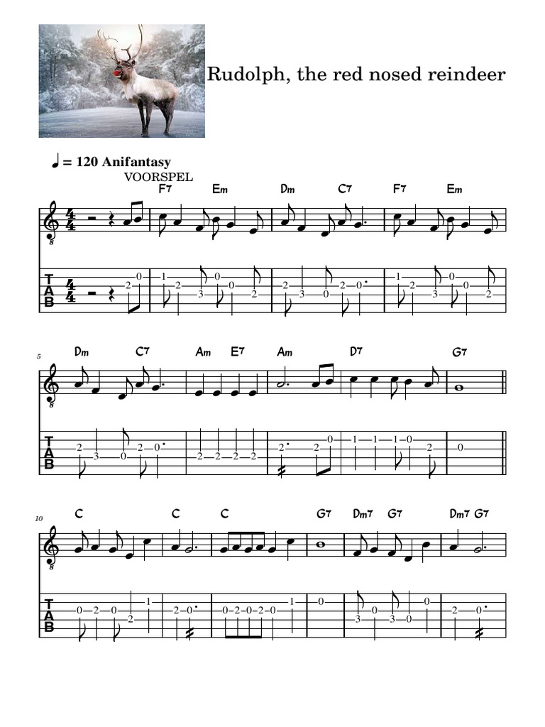 Rudolph The Red Nosed Reindeer | PDF | Rudolph The Red Nosed Reindeer ...