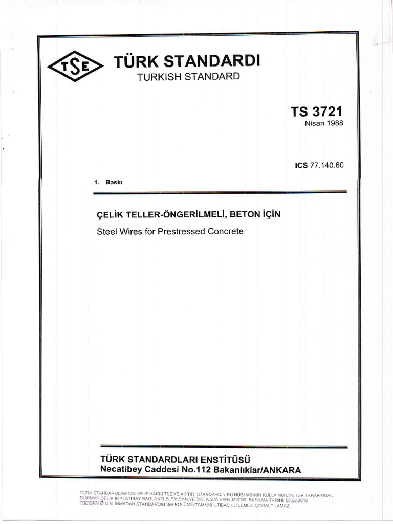 TS 3721 | PDF