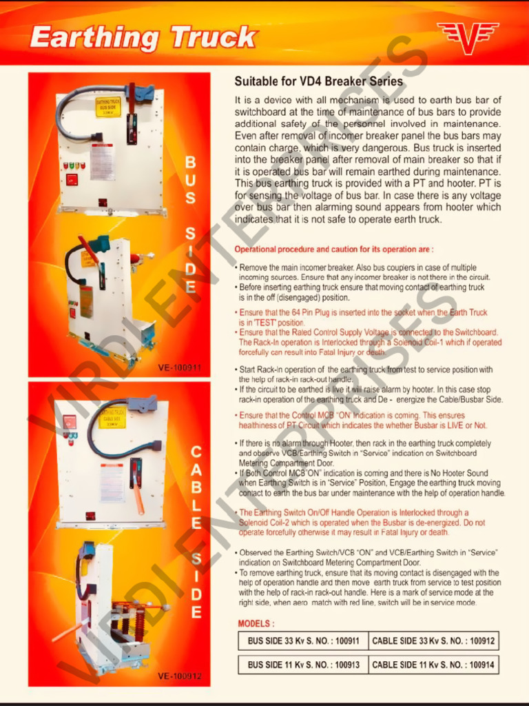 Earthing Truck | PDF