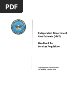 DoD IGCE For SA Handbook