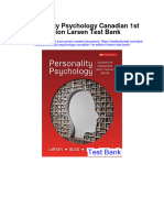 Personality Psychology Canadian 1st Edition Larsen Test Bank