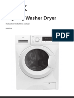 LOGIK 8kg-6kg Washer-Dryer L8W6D18 Manual