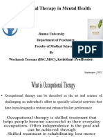 Occupational Therapy (2015 E.C)