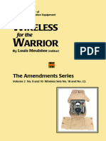 Wireless For The Warrior Volume 2, Amendment Nos. 9 - 10