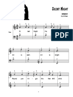 Silent Night Arranged by Lyle Stang A