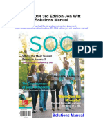 Soc 2014 3rd Edition Jon Witt Solutions Manual