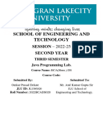 Java Programming Lab Manual