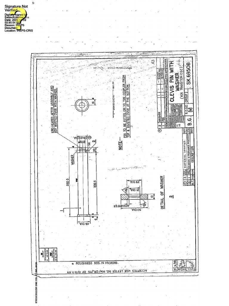 IREPS Document Signature Verification | PDF