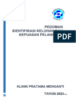 Pedoman Identifikasi Dan Keluhan Pelanggan