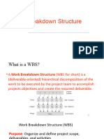 Work Breakdown Structure