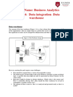 Reading Material Mod 4 Data Integration - Data Warehouse