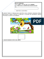 Atividades Amizade e Quantidade Outubro EIE2