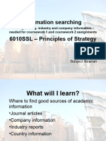 Librarian Session - How To Search For Company, Industry and Country Information - For Your Assignment