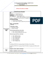 Y9 Syllabus Outline 2023-2024