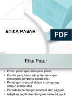 11 Etika Pasar