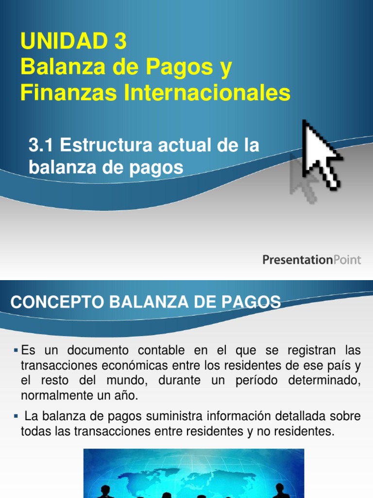 Estructura de la Balanza de Pagos | PDF | Balance de pagos | Ciencias ...