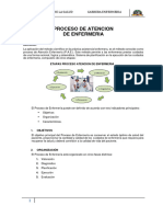 Proceso de Atencion de Enfermeria Actual Claudia