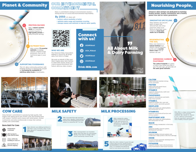 AllAboutMilkDairyFarmingBrochure PDF Dairy Farming Milk