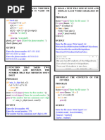 XII CS Record (Programs)