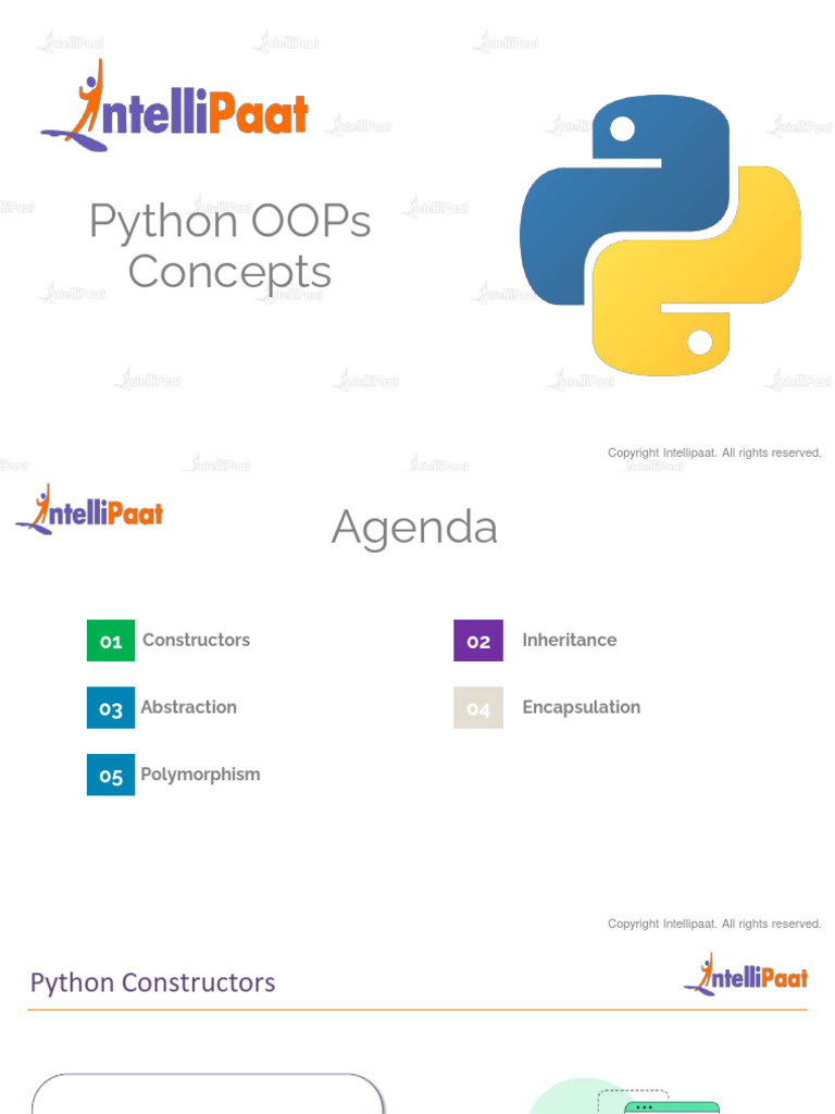 Python OOPs Concepts Day 5 | PDF | Class (Computer Programming ...