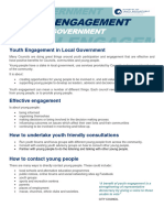 Youth Engagement in Local Government