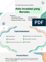 Kelompok 1 - Portofolio Investasi Yang Berisiko