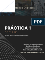 Práctica 1. Salidas Digitales en Microcontrolador