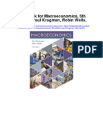 Test Bank For Macroeconomics 5th Edition Paul Krugman Robin Wells