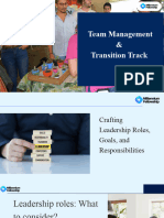 S4 Team Management & Transition Track