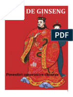 Povestiri Umoristice Chineze - Supă de Ginseng