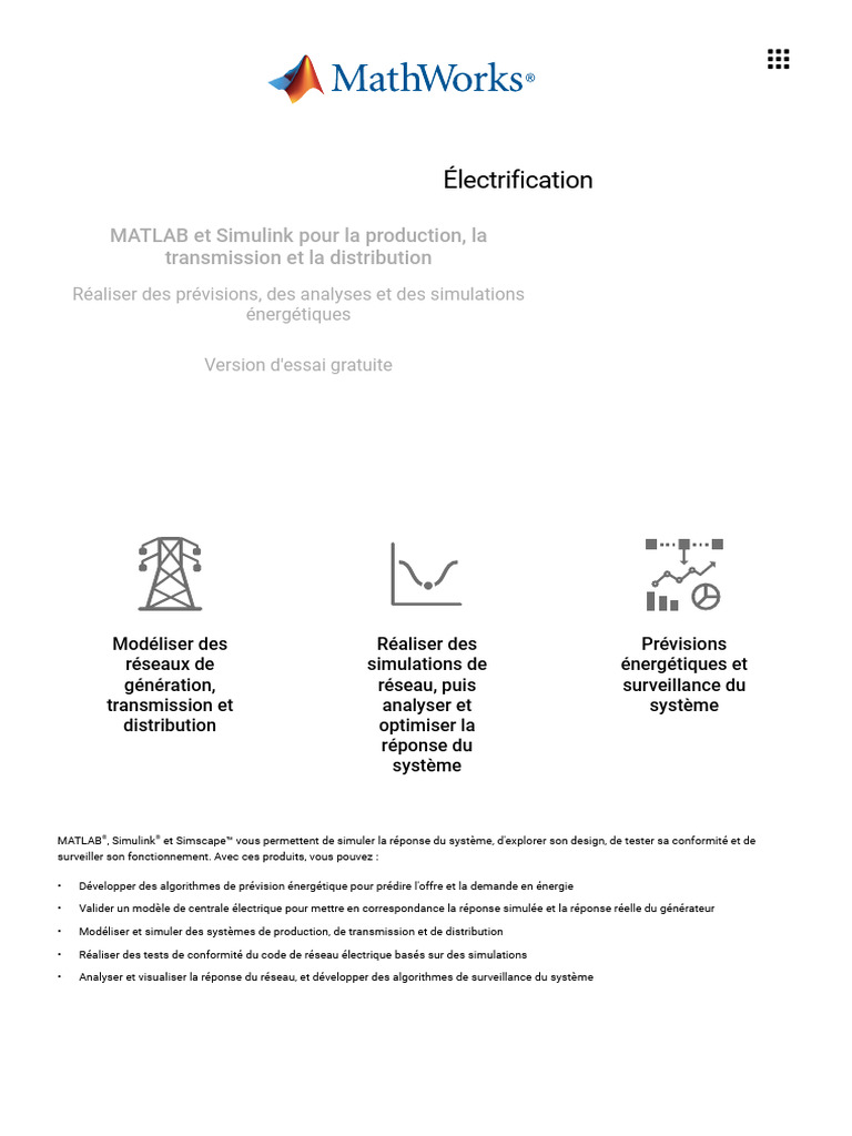 Production, Transmission Et Distribution - MATLAB & Simulink | PDF ...