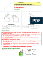 5eme Elec Activite N 1 Circuit Electrique v2