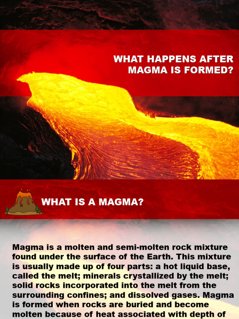 What Happens After Magma Is Formed PDF Magma Igneous Rock