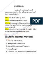 Research Protocol