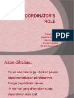 The Coordinator's Role