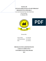 Makalah Kimia Peranan Senyawa Kimia Di Dalam Air Terhadap Produktivitas Perairan