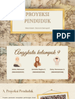 Kel 9 Proyeksi Penduduk