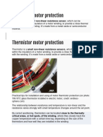 Thermistor Motor Protection