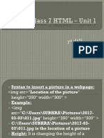 HTML - Unit 1-P2