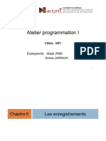 Chapitre 6 - ProgrammationI