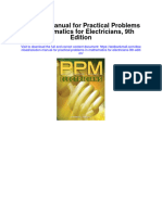 Solution Manual For Practical Problems in Mathematics For Electricians 9th Edition