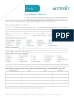 Patient Medication Profile Form