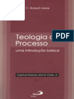 Teologia Do Processo - C. Robert Mesle