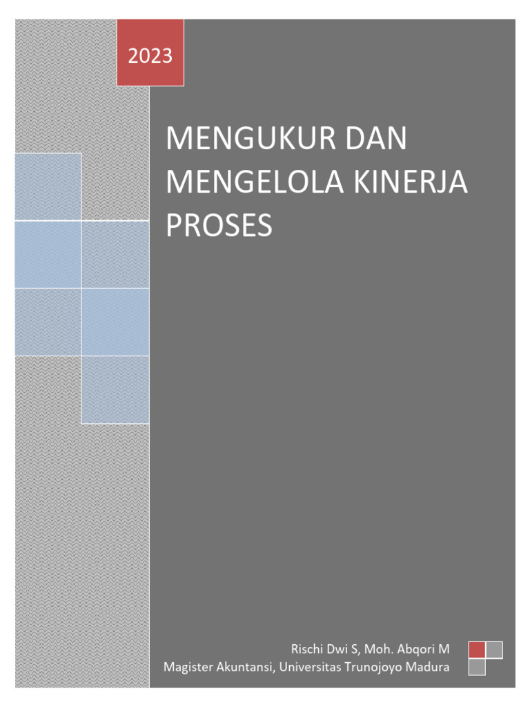 Mengukur dan mengelola kinerja proses gabung pdf