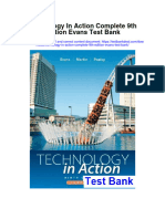 Technology in Action Complete 9th Edition Evans Test Bank